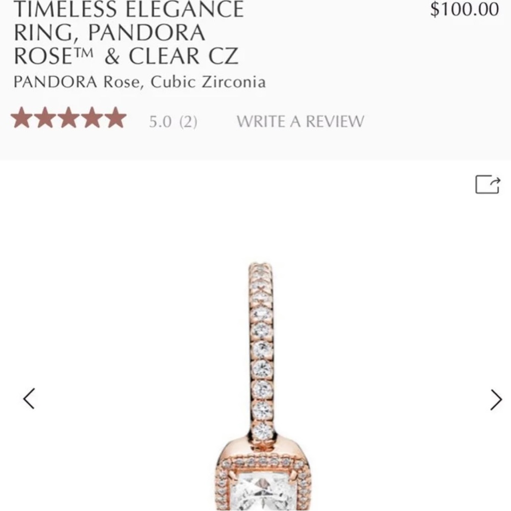 PANDORA TIMELESS ELEGANCE RING - Picture 2 of 7